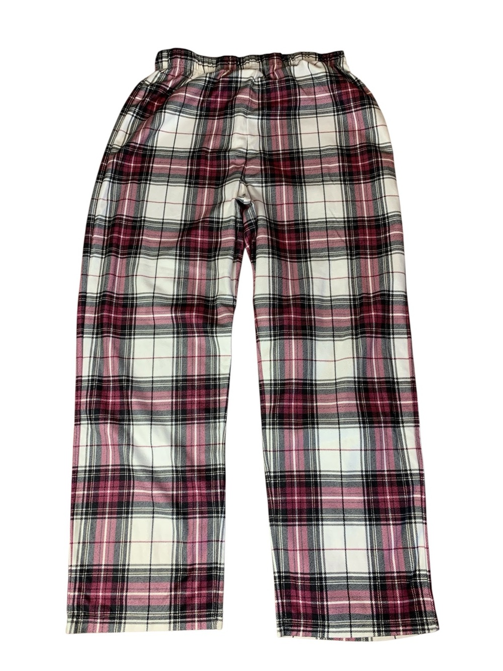 Fammy Jammies Plaid Pajama Pants Men’s Large Red Black Check Lounge Sleepwear LG